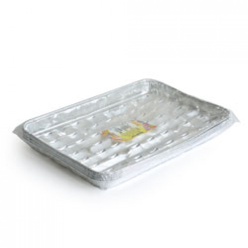 ALU tácka na grilovanie 34,4 cm x 22,4 cm 5 ks ALU tácka na grilovanie 34,4 cm x 22,4 cm 5 ks