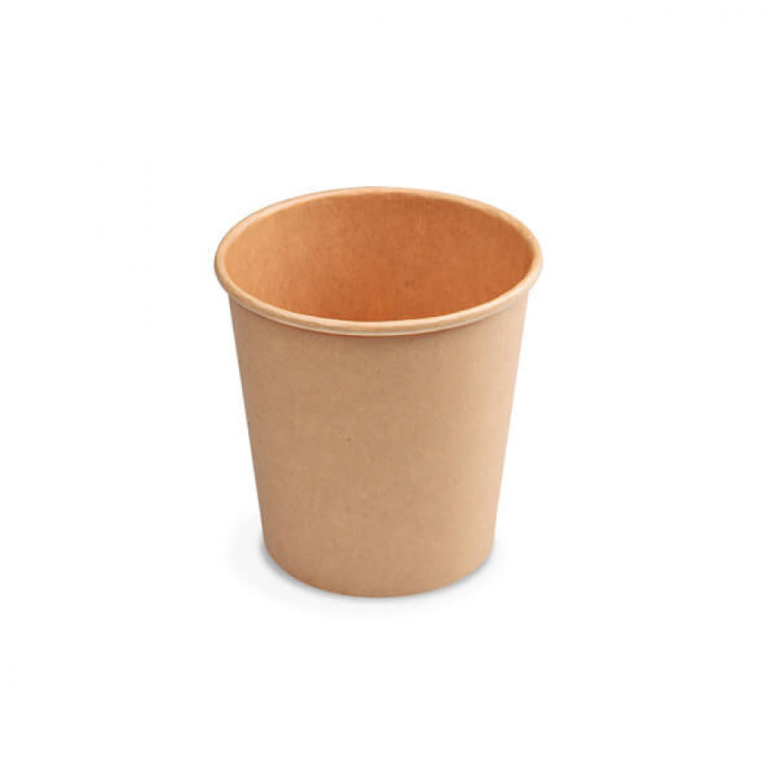 Pohár papierový 200ml S 73mm hnedý 50ks Pohár papierový 200ml S 73mm hnedý 50ks
