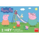 Peppa Pig – Dve spoločenské hry pre najmenších Peppa Pig – Dve spoločenské hry pre najmenších