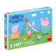 Peppa Pig – Dve spoločenské hry pre najmenších Peppa Pig – Dve spoločenské hry pre najmenších
