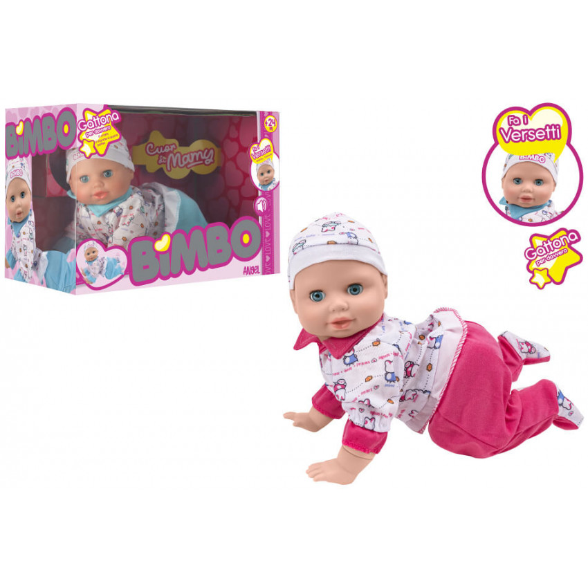 Bábika BIMBO loziaca interaktívna 30cm Bábika BIMBO loziaca interaktívna 30cm