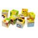 Drevenné kocky puzzle Safari 9 ks Drevenné kocky puzzle Safari 9 ks