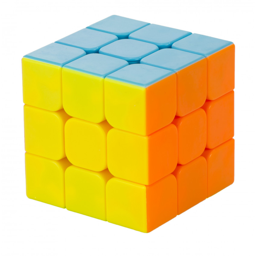 Hlavolamová Logická hra PUZZLE KOCKA neónová 3X3, 5,5 cm zaujímavé darčeky, pre deti, vianočné