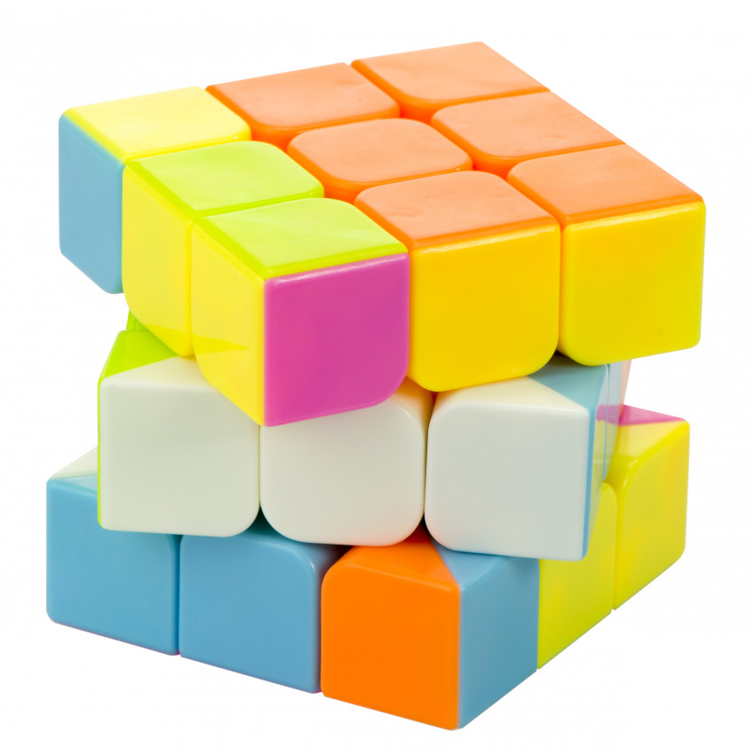 Hlavolamová Logická hra PUZZLE KOCKA neónová 3X3, 5,5 cm Hlavolamová Logická hra PUZZLE KOCKA neónová 3X3, 5,5 cm