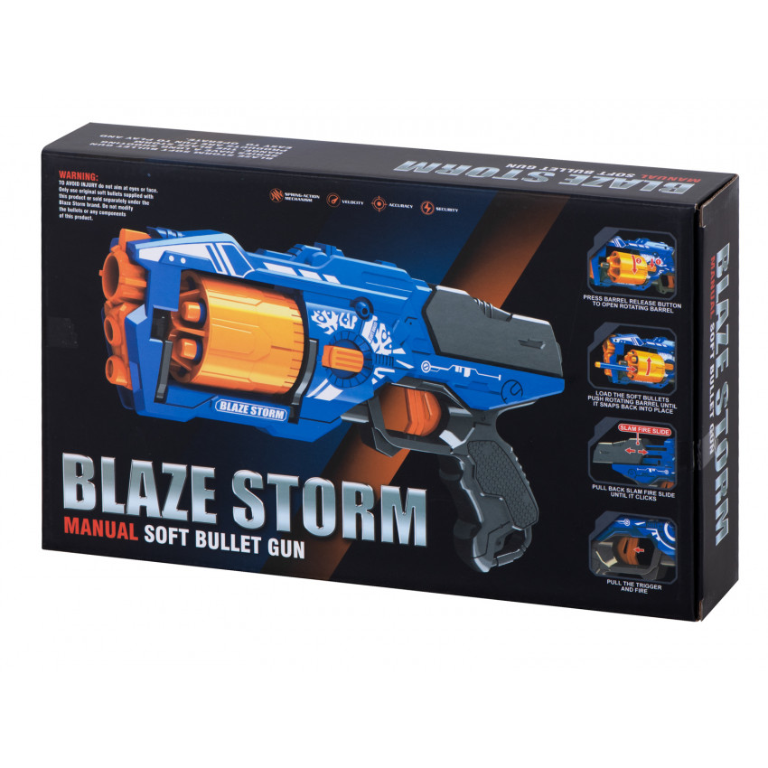 Detská pištoľ Blaze Storm + 20 nábojov Detská pištoľ Blaze Storm + 20 nábojov